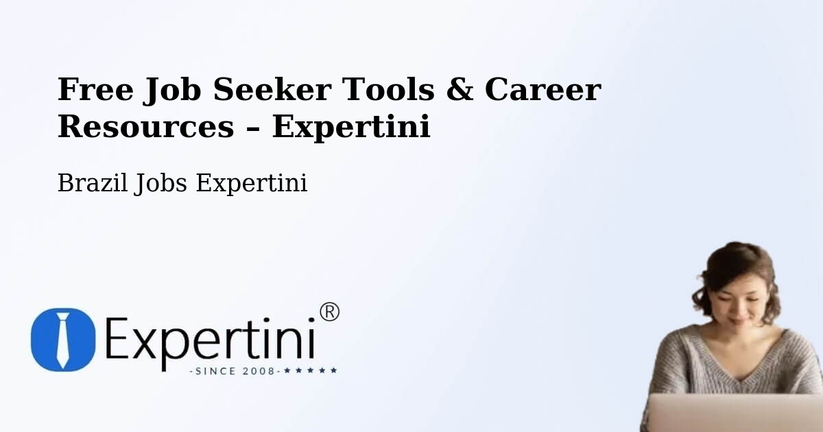 Free Job Seeker Tools & Career Resources – Itápolis - Itápolis, Brazil Jobs Expertini