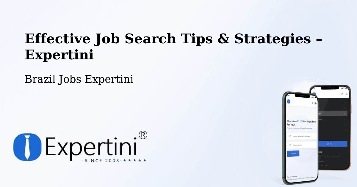 Job Search Tips & Strategies for Job Seekers – Itápolis - Itápolis, Brazil Jobs Expertini