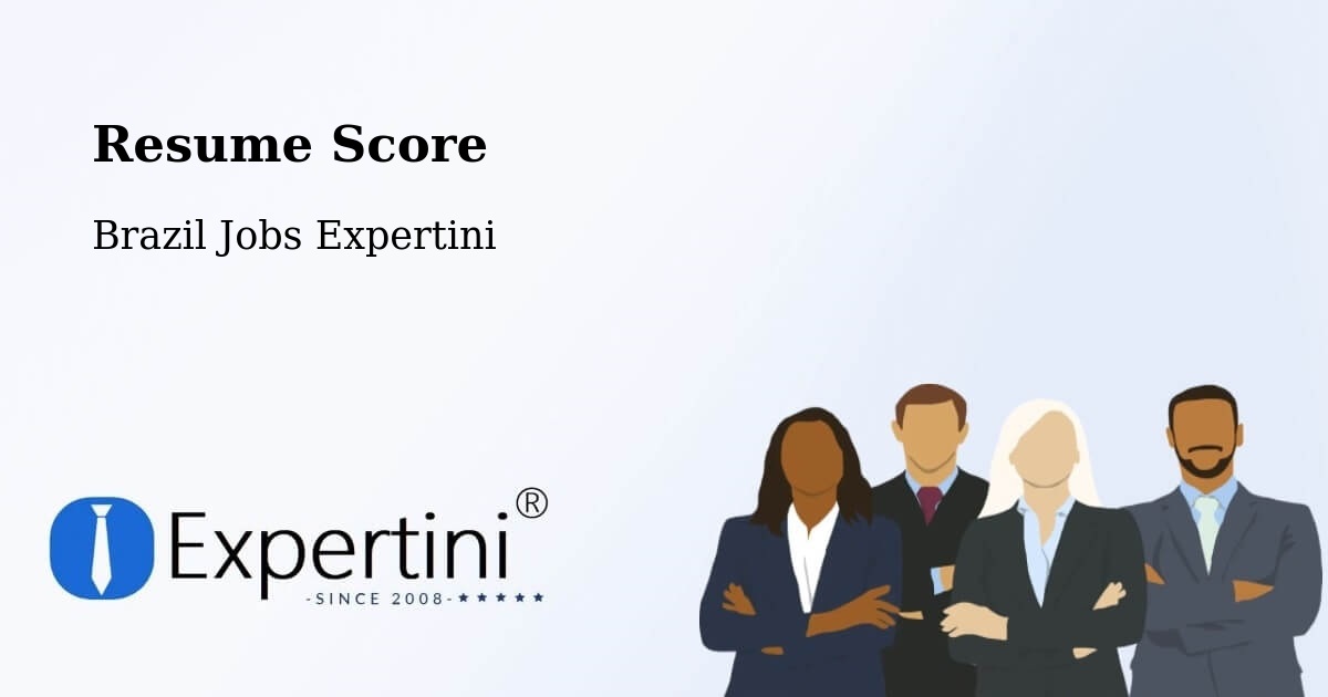 Resume Score & Job Description Match Tool – Itápolis - Brazil Jobs Expertini