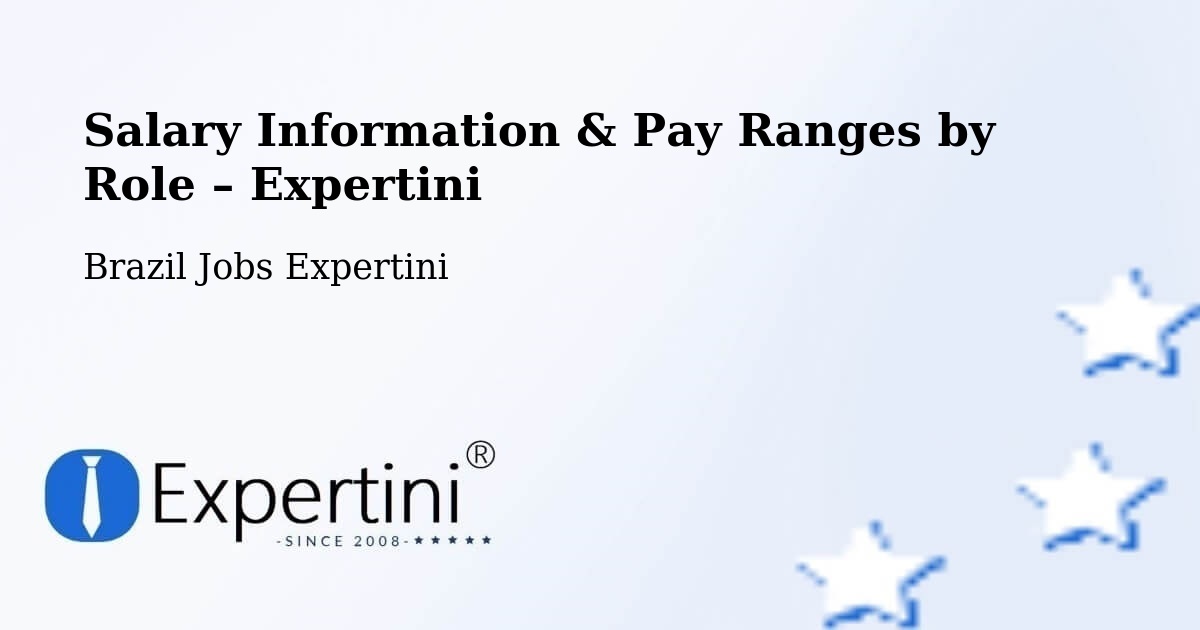 Salary Information & Pay Ranges – Itápolis - Itápolis, Brazil Jobs Expertini